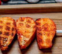 Лепёшки на мангале