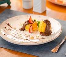 Сырники с шоколадной пастой Nutella