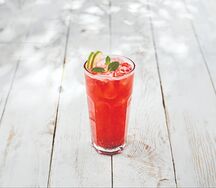 Малина и маракуйя