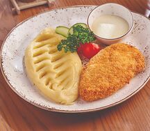 Курица в панировке с сыром
