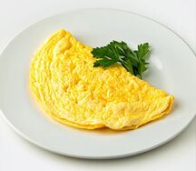 Омлет с овощами