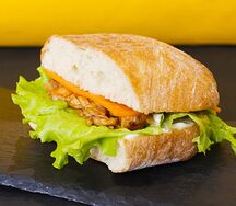 Чиабатта с курочкой терияки