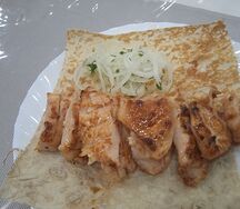 Шашлык из куриных грудок