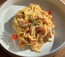 Паста с морепродуктами 