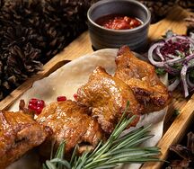 Шашлык из cвинoй шеи