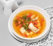 Уха из судака