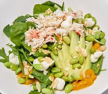 Салат с крабом