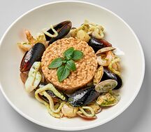 Ризотто с морепродуктами 