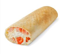 Ролл с лососем и соусом песто