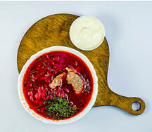 Борщ украинский с мясом