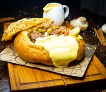 Булка мясная