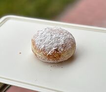 Ванильный крем с цедрами апельсина