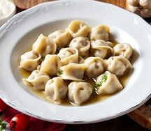 Пельмени со свининой и говядиной