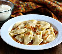 Вареники с картофелем