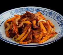 Картофель с мясом