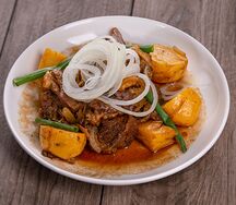 Куурдак из бараниной косточки