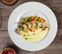 Куриная грудка фаршированная