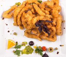 Куриные палочки в кляре