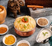 Креветки бирьяни Prawn biryani