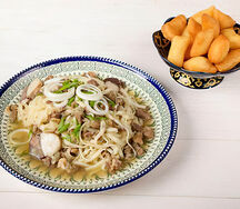 Бешбармак c мясом
