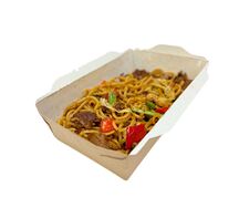 Wok лагман с говядиной 
