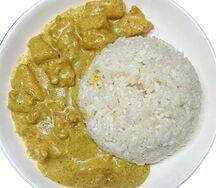 Курица в соусе карри