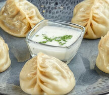 Манты с мясом