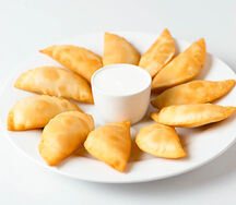 Мини-чебуреки с мясом
