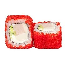 Калифорния с курицей в икре
