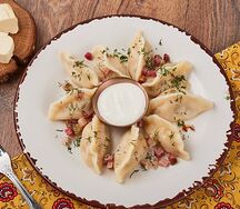 Вареники с печеным картофелем