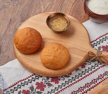 Пампушки с чесноком