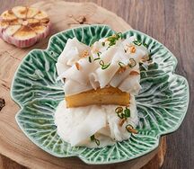 Фермерское сало с печеным картофелем