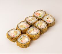 Жареный с креветкой