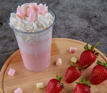 Молочный коктейль Клубничный