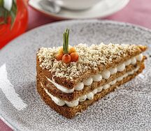 Морковный торт