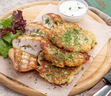 Куриная грудка с греческим сыром