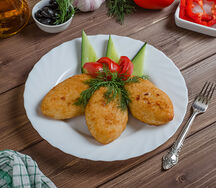 Котлета куриная жареная