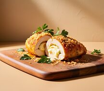 Кармашек куриный с творожным сыром