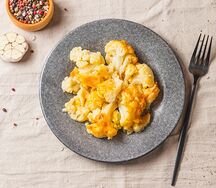 Цветная капуста под сыром