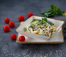 Салат Гурман с крабовыми палочками