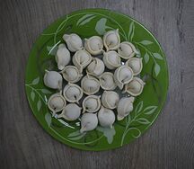 Пельмени из конины замороженные