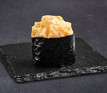 Запеченные суши с креветкой