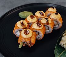 Ролл Запеченная курица в темпуре
