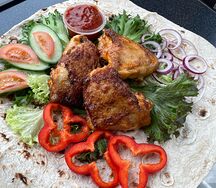 Шашлык из куриных бёдер