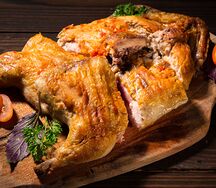 Цыпленок табака с аджикой