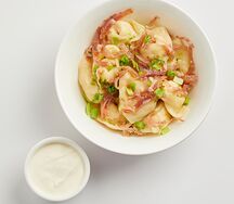 Авторские пельмени с кроликом и хамоном