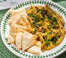 Хумус с домашней питой