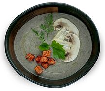 Грибной крем-суп