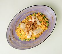 Жареный рис с морепродуктами