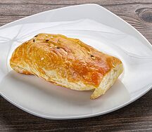 Самса с курицей слоеная